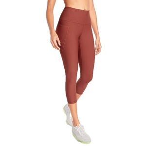 Old Navy High-Waisted PowerSoft Crop Leggings for Women 4LM16.5